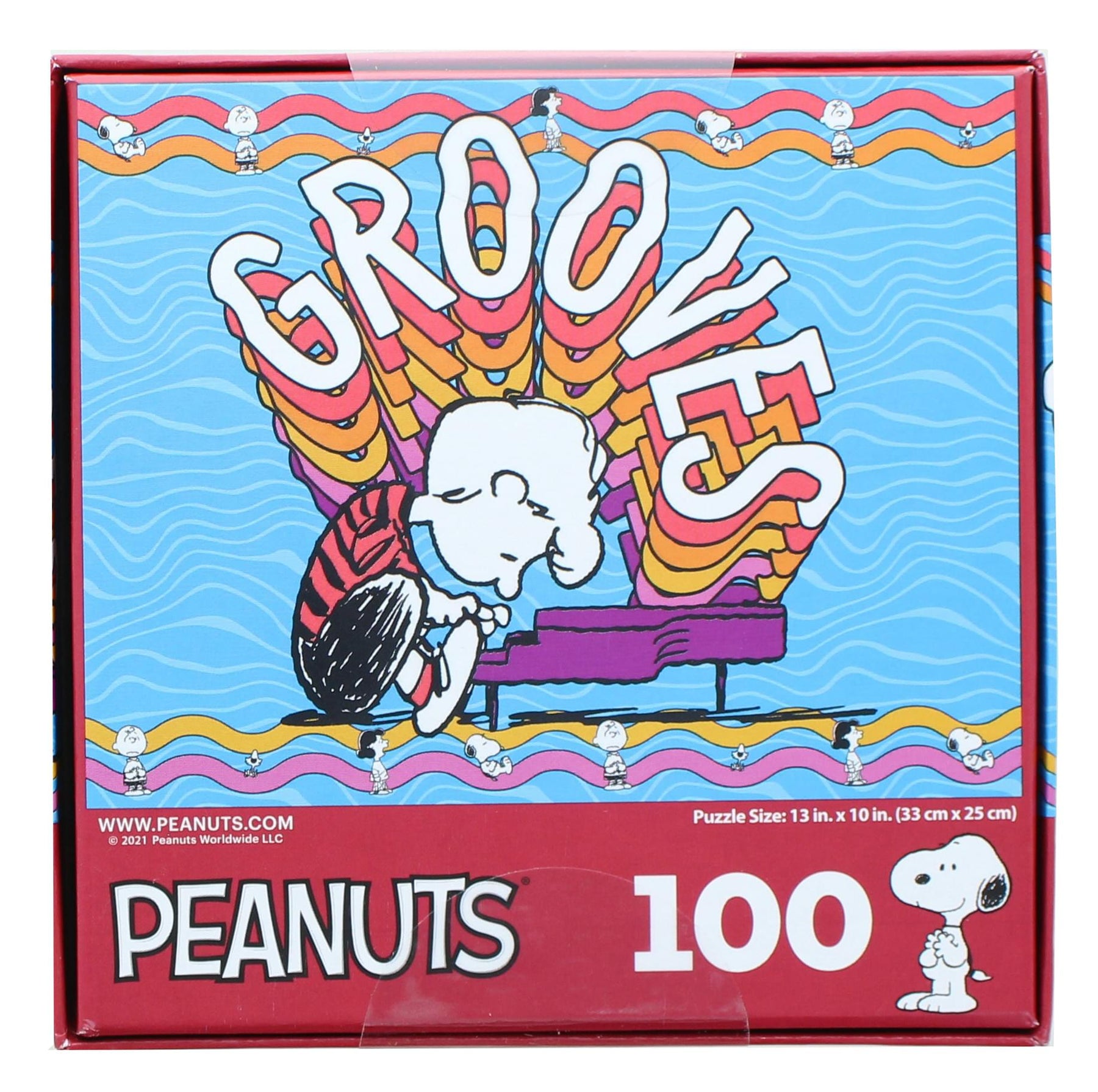 Peanuts 100 Piece Kids Jigsaw Puzzle | Peanuts Grooves