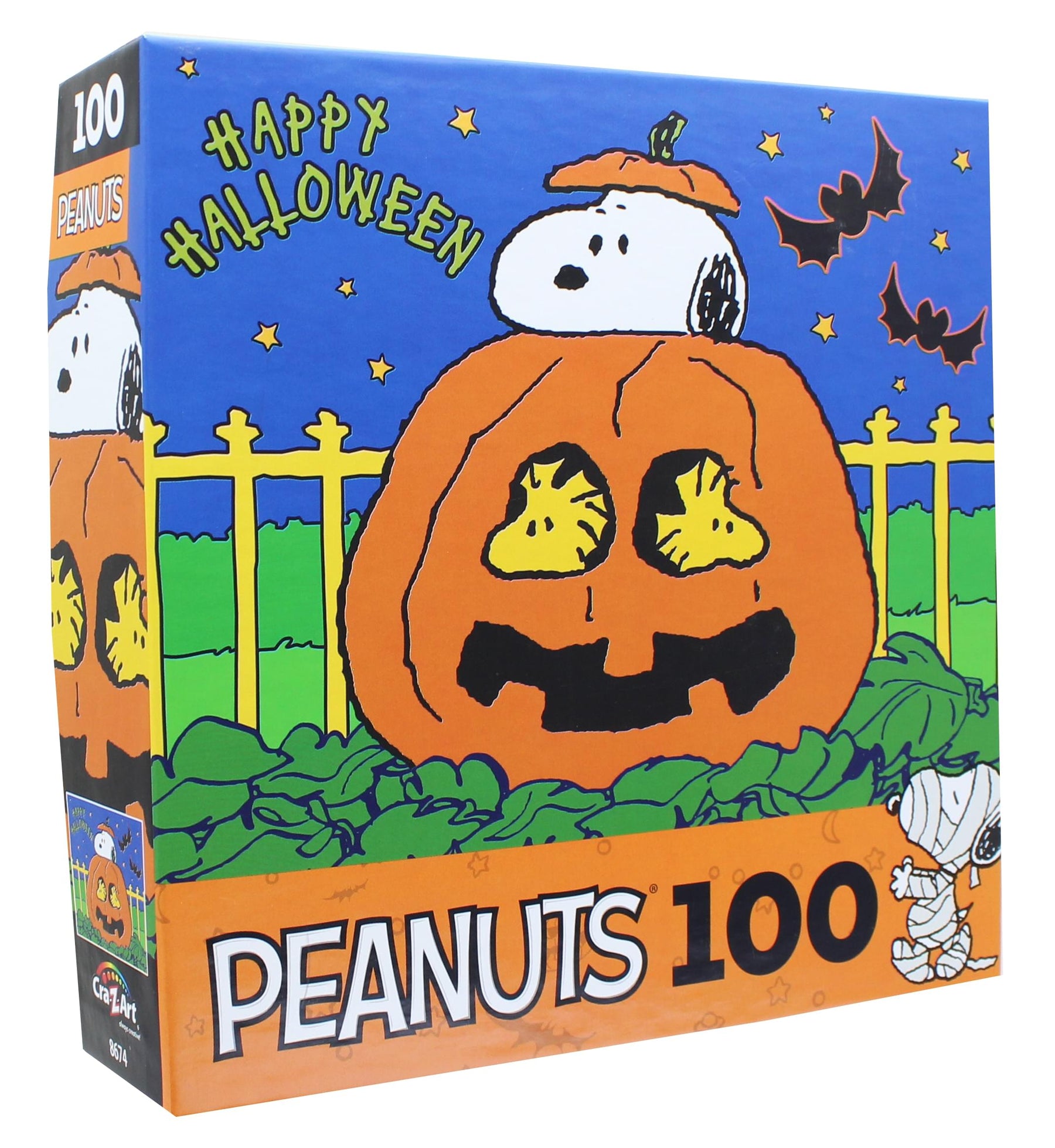 Peanuts 100 Piece Kids Jigsaw Puzzle | Happy Halloween