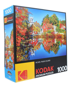 Autumn in Harrisville New Hampshire 1000 Piece Jigsaw Puzzle