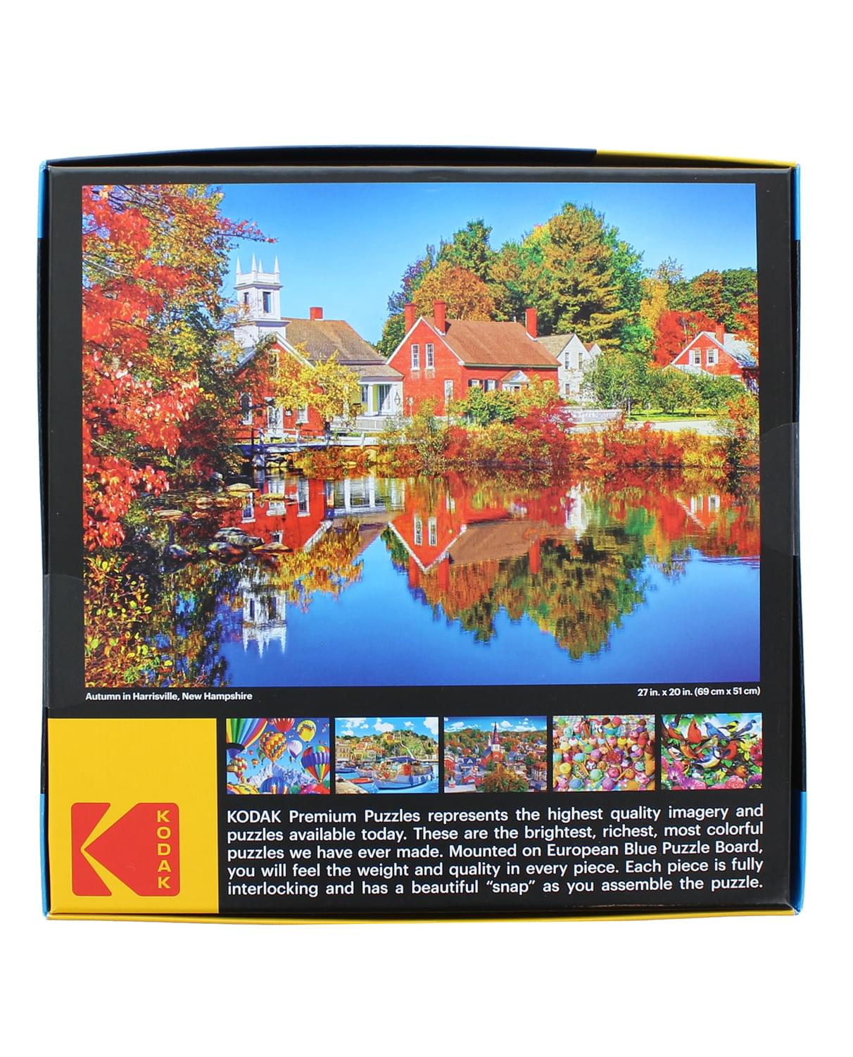 Autumn in Harrisville New Hampshire 1000 Piece Jigsaw Puzzle