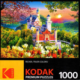 Neuschwanstein Medieval Castle Germany 1000 Piece Kodak Premium Jigsaw Puzzle