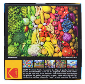Rainbow Superfoods 1000 Piece Kodak Premium Jigsaw Puzzle