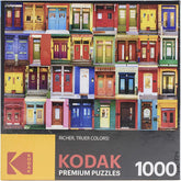 Colorful Montreal Doors 1000 Piece Kodak Premium Jigsaw Puzzle