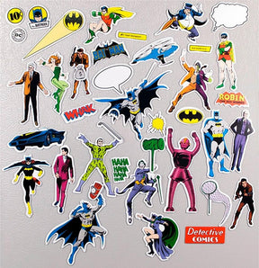 Batman Magnetic Action Set, 2 Sheets