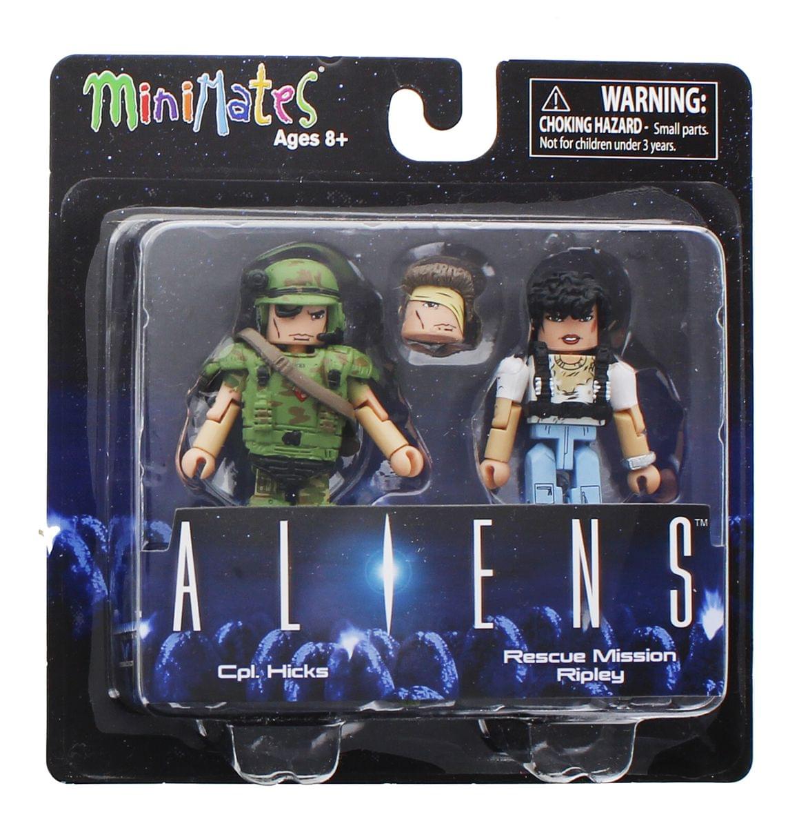 Aliens Cpl. Hicks & Rescue Mission Ripley 2-Pack Series 1 Minimates