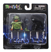 Aliens Minimates Series 1 2-Pack: Sgt. Apone & Warrior Alien