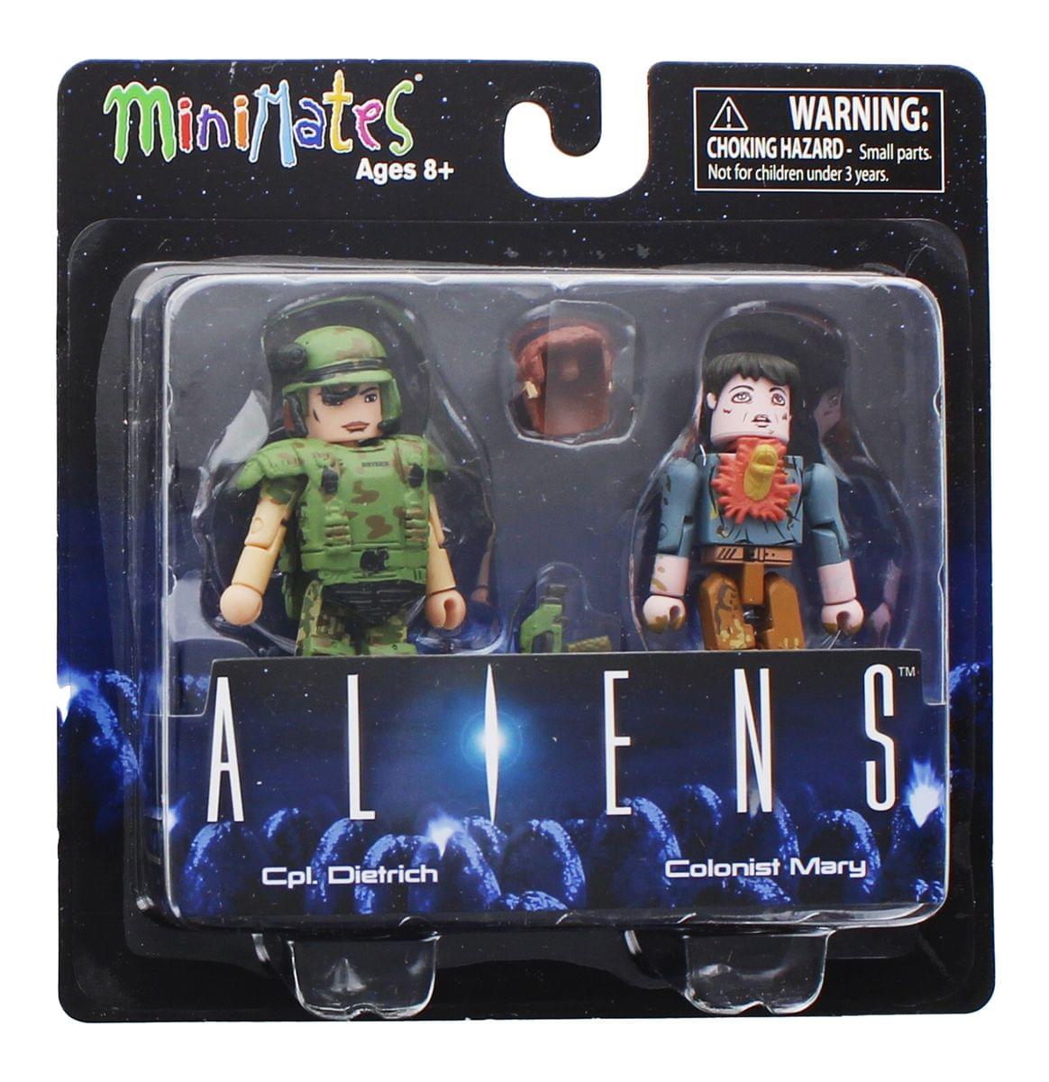 Aliens Cpl. Dietrich & Colonist Mary 2-Pack Series 1 Minimates