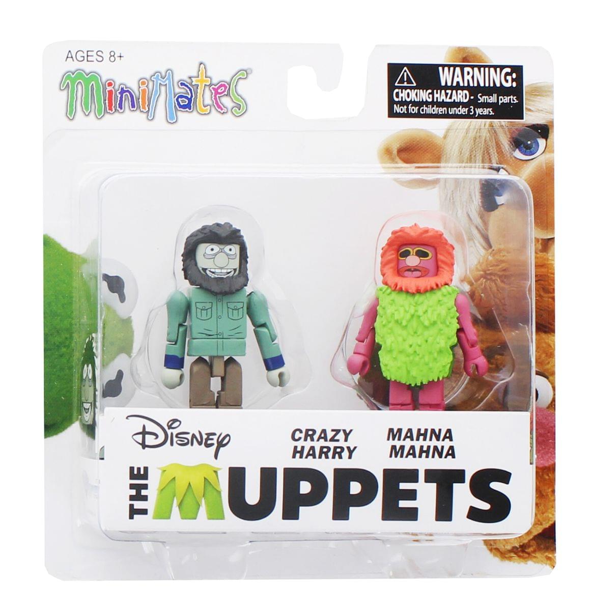 Muppets Minimates Series 2 2-Pack: Crazy Harry & Mahna Mahna
