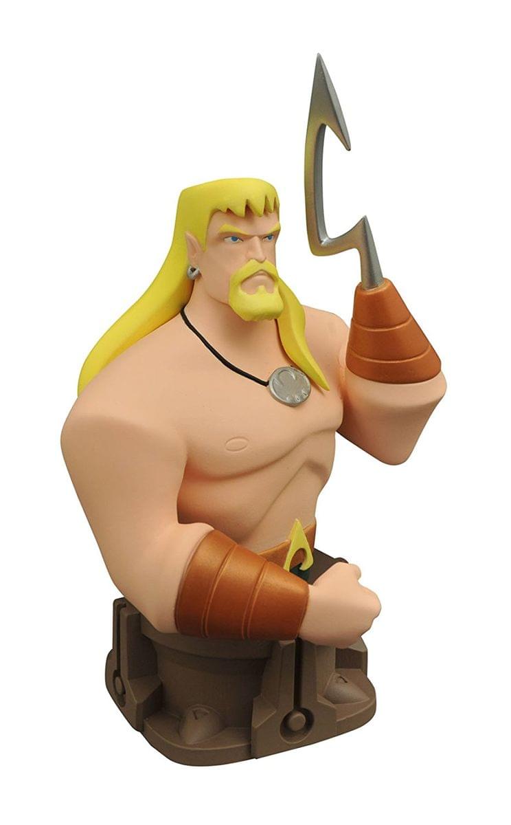 Justice League Unlimited Animated 6.5" Aquaman Resin Bust