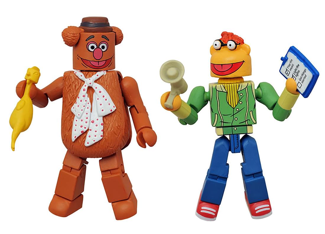 Muppets Minimates Series 1 2-Pack: Fozzie Bear & Scooter