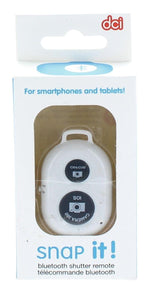 Snap It! Smart Phone Bluetooth Photo Remote: White
