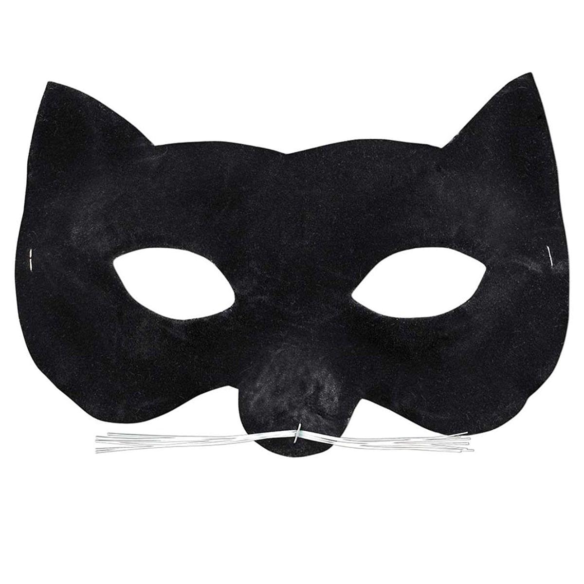 Cat Eye Costume Mask Velvet