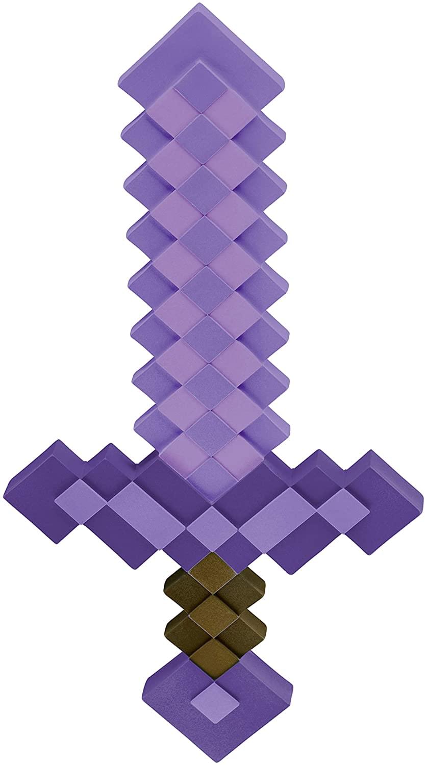 Minecraft Enchanted Purple Sword Costume Accessory