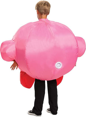 Kirby Inflatable Child Costume | One Size