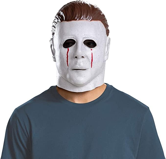 Halloween II Michael Myers Adult Vinyl Costume Mask | One Size