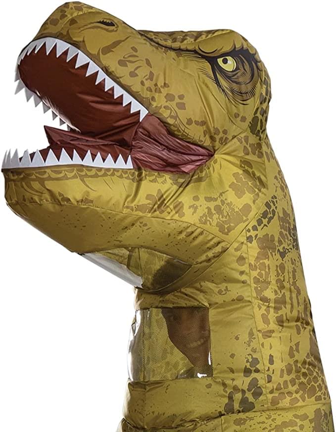 Jurassic World T-Rex Inflatable Adult Costume | One Size
