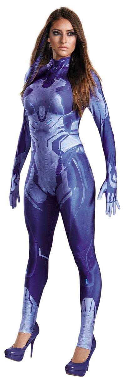 Cortana Adult Costume Bodysuit