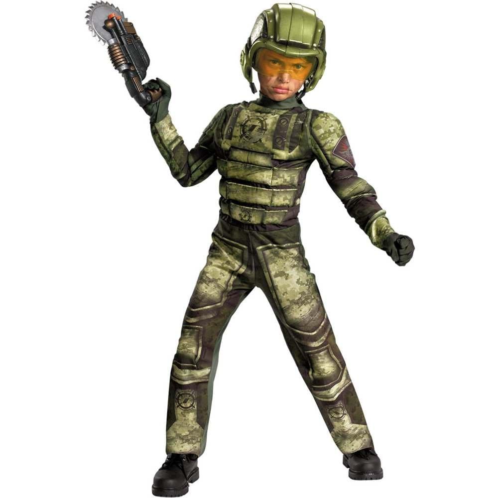 Foot Soldier Muscle Chest Costume