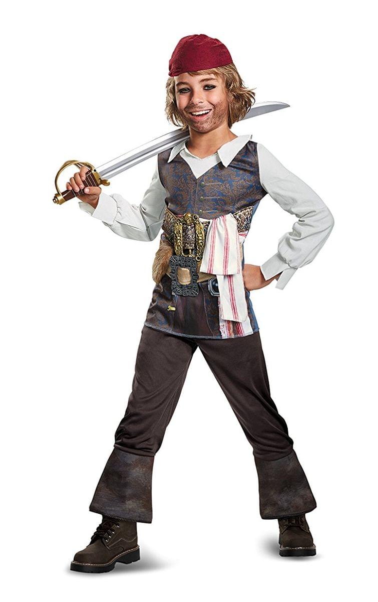 Pirates Of The Caribbean 5 Capt Jack Classic Costume