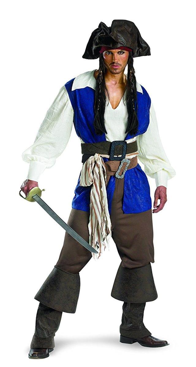 Jack Sparrow Deluxe Costume Plus 50-52