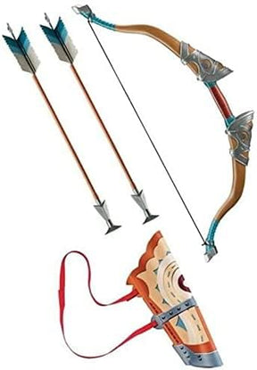 Legend of Zelda Breath Of The Wild Deluxe Costume Bow Set w/ Quiver & Arrows