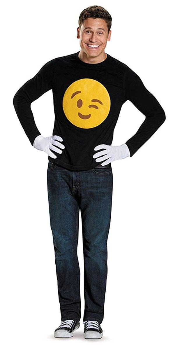 Emoticon Wink Costume Kit