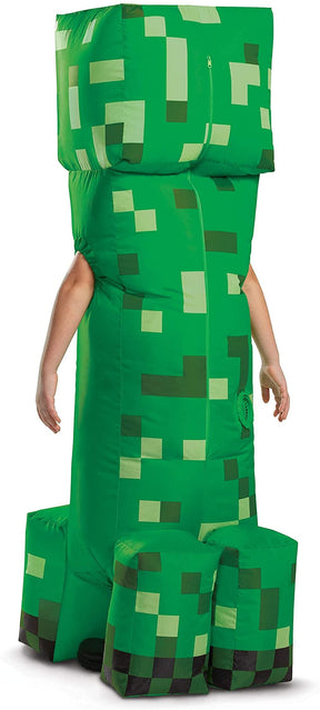 Minecraft Inflatable Creeper Child Costume | One Size