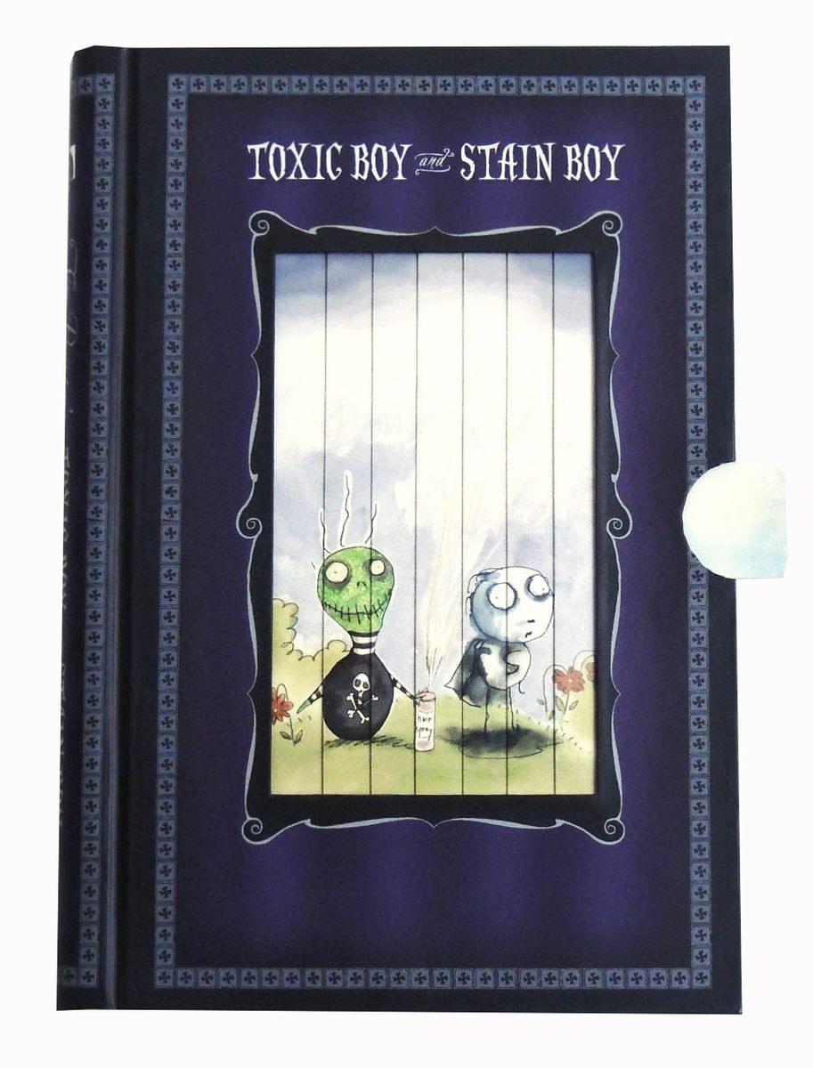 Tim Burton's Toxic Boy and Stain Boy Pull-Tab Journal