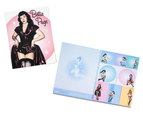 Bettie Page Sticky Note Book: Pink