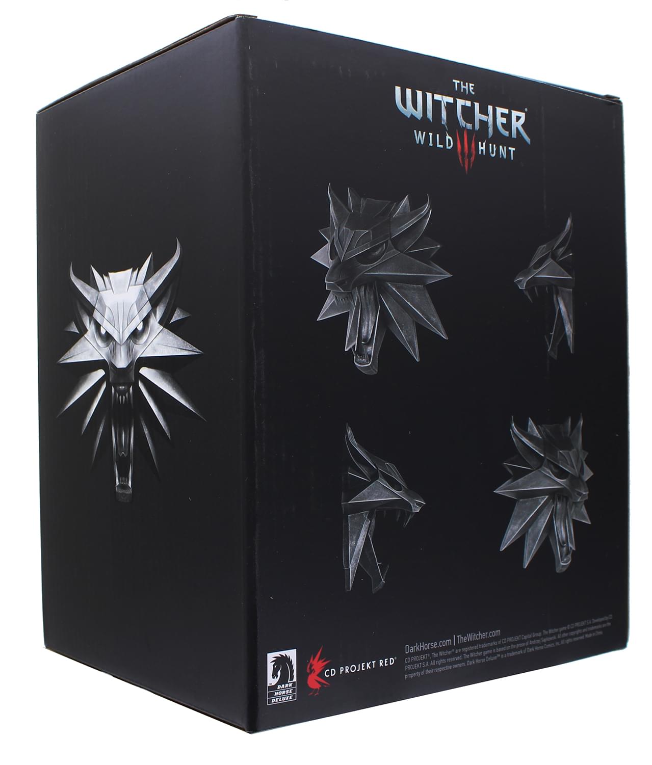 The Witcher 3 Wolf Medallion 8 Inch Resin Wall Sculpture