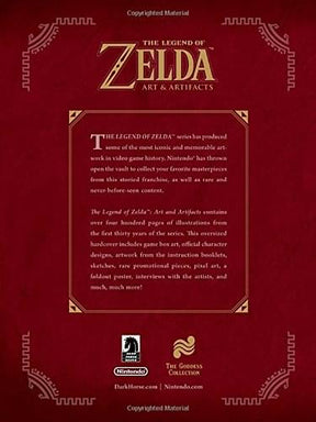 The Legend of Zelda: Art and Artifacts Hardcover Book
