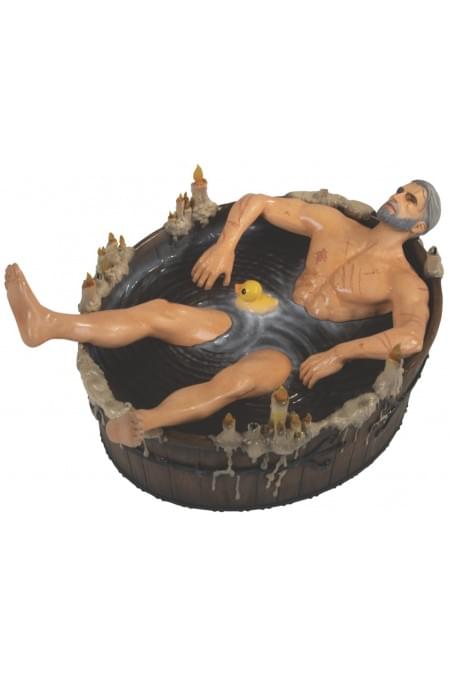 The Witcher III The Wild Hunt | Geralt in Bath Polyresin Statuette