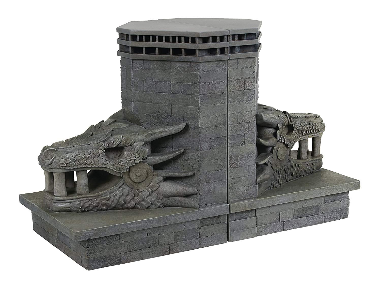 Game of Thrones Dragonstone Gate Dragon Bookends Set