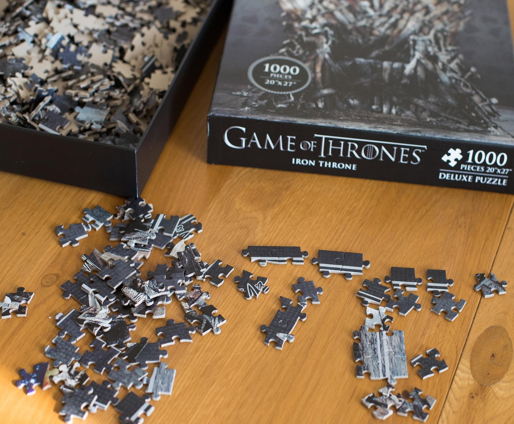 Game Of Thrones Puzzle The Iron Throne 1000 Piece Jigsaw Puzzle | Ages 15 & Up