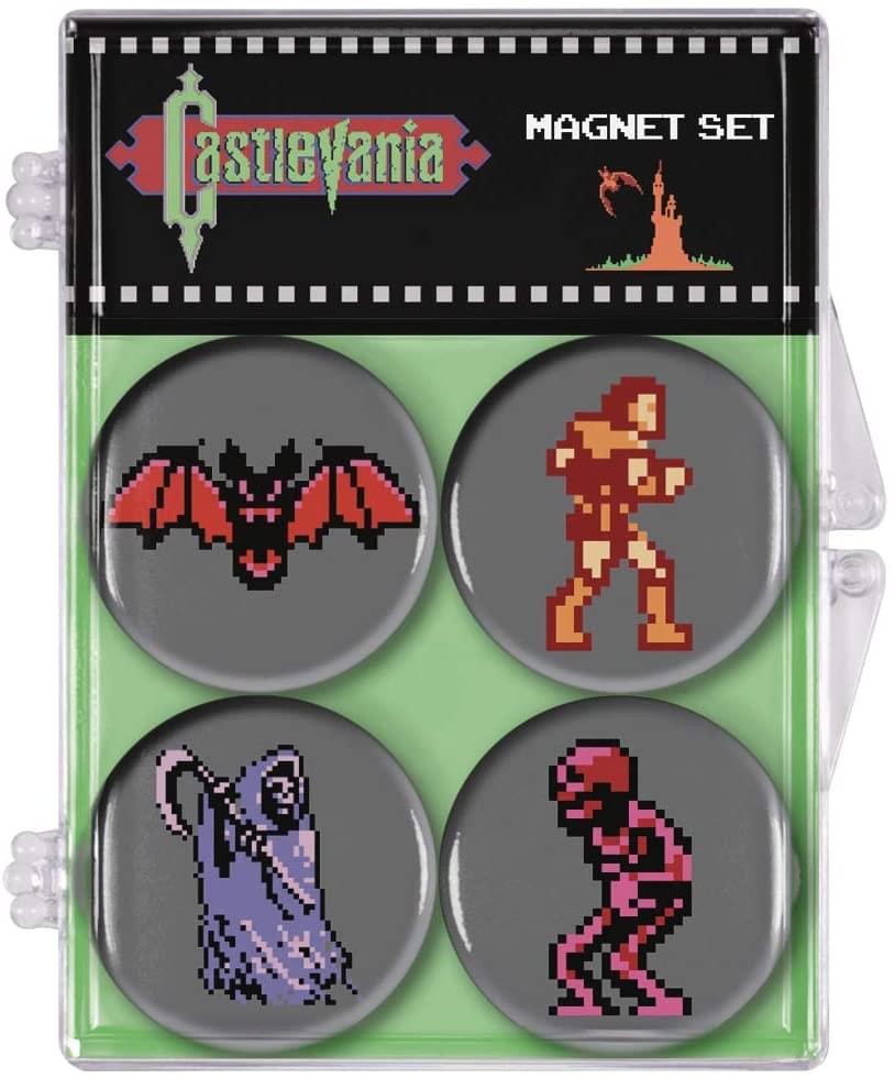 Castlevania Classic Video Game Magnet 4-Pack