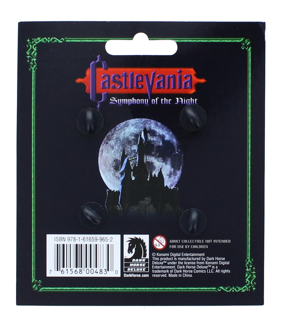 Castlevania Symphony of the Night 4 Piece Button Pin Set