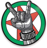 Cyberpunk 2077 Johnny Silverhand Logo 2 Inch Enamel Magnet