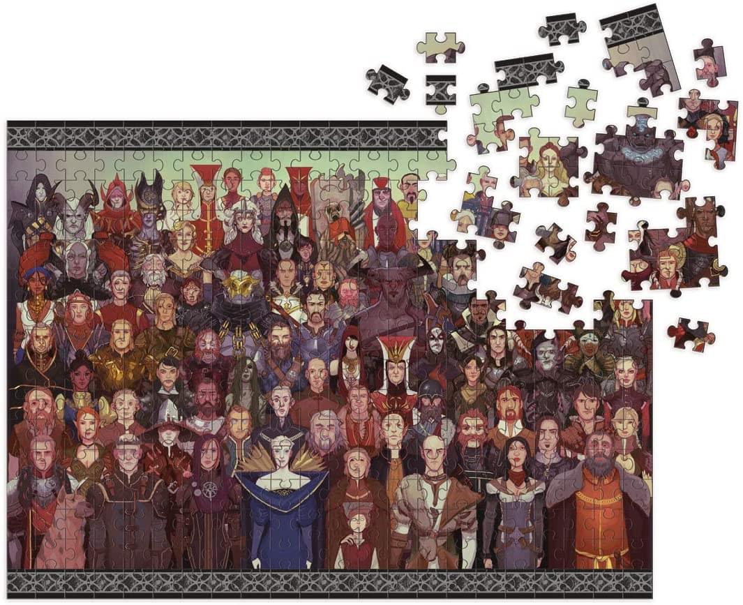 Dragon Age: Cast of Thousands 1000 Piece Jigsaw Puzzle
