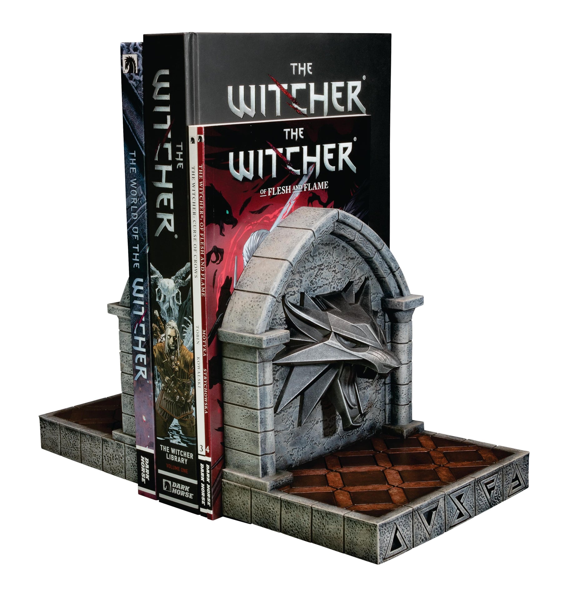 The Witcher 3 Wild Hunt Polyresin Bookends