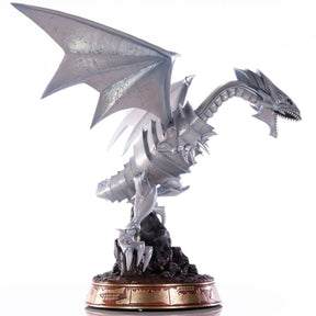 Yu-Gi-Oh! Blue-Eyes White Dragon (Silver Variant) 14 Inch PVC Statue