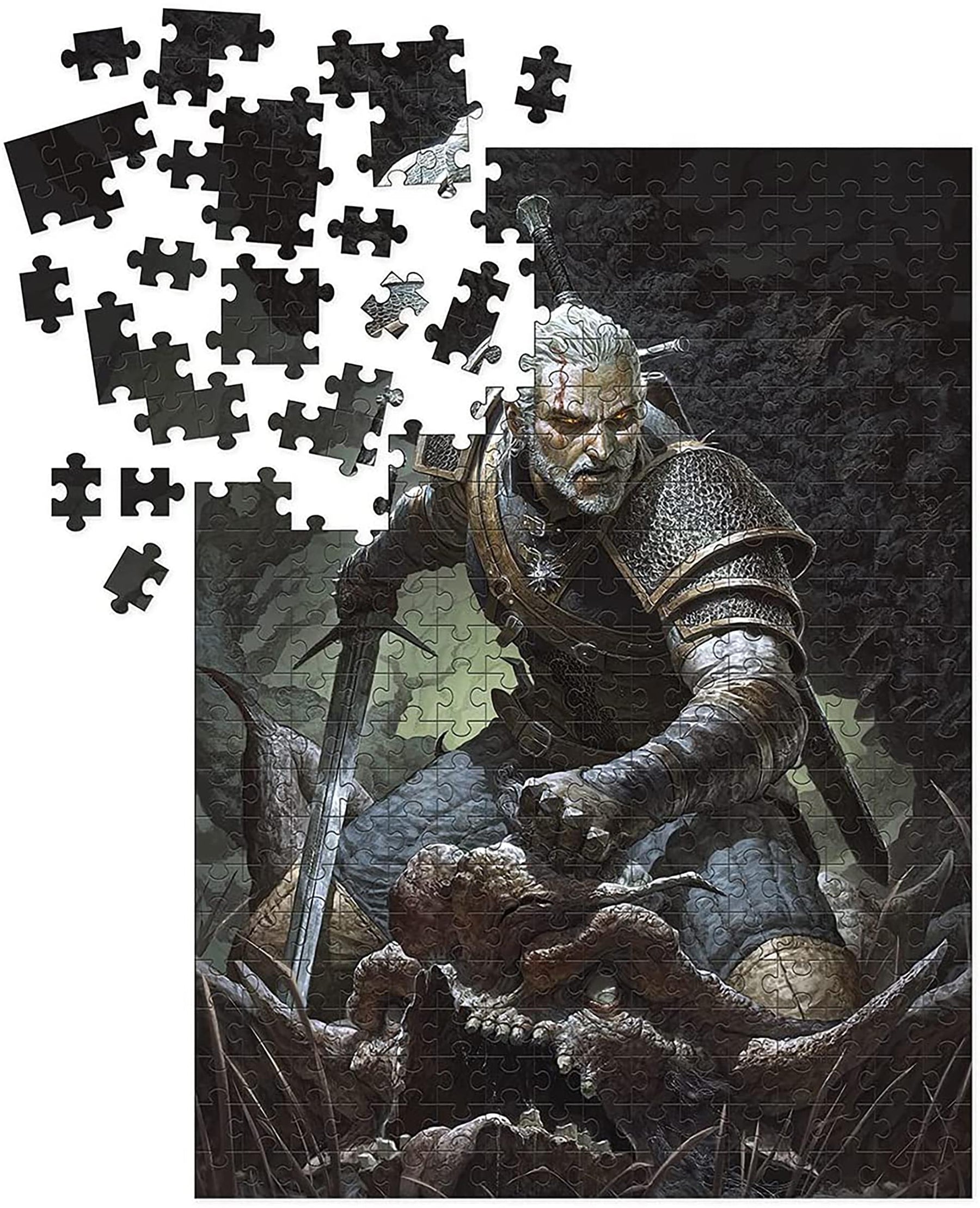 The Witcher 3 Geralt Trophy 1000 Piece Jigsaw Puzzle