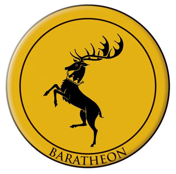 Game Of Thrones Crest Patch: Baratheon