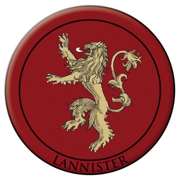 Game Of Thrones Crest Patch: Lannister