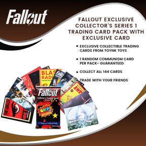 Fallout Exclusive Collector's Series 1 Trading Card Pack with Exclusive Card