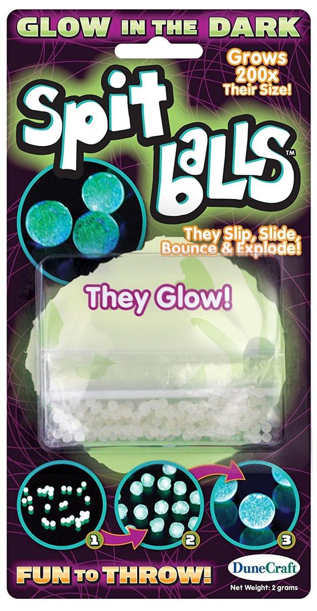 Glow in the Dark Spit Balls Science Kit