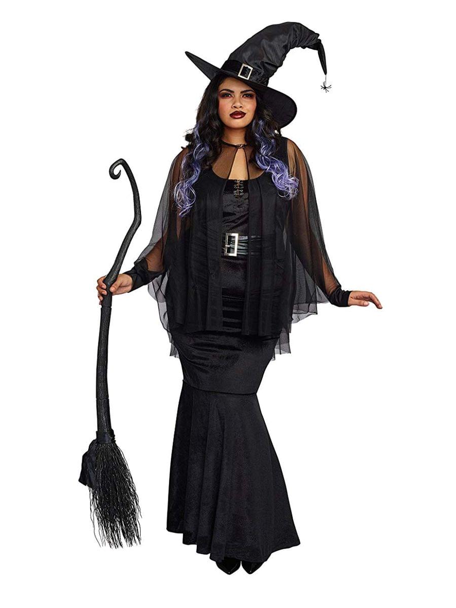 Bewitching Beauty Women's Costume - Black - Plus-Size