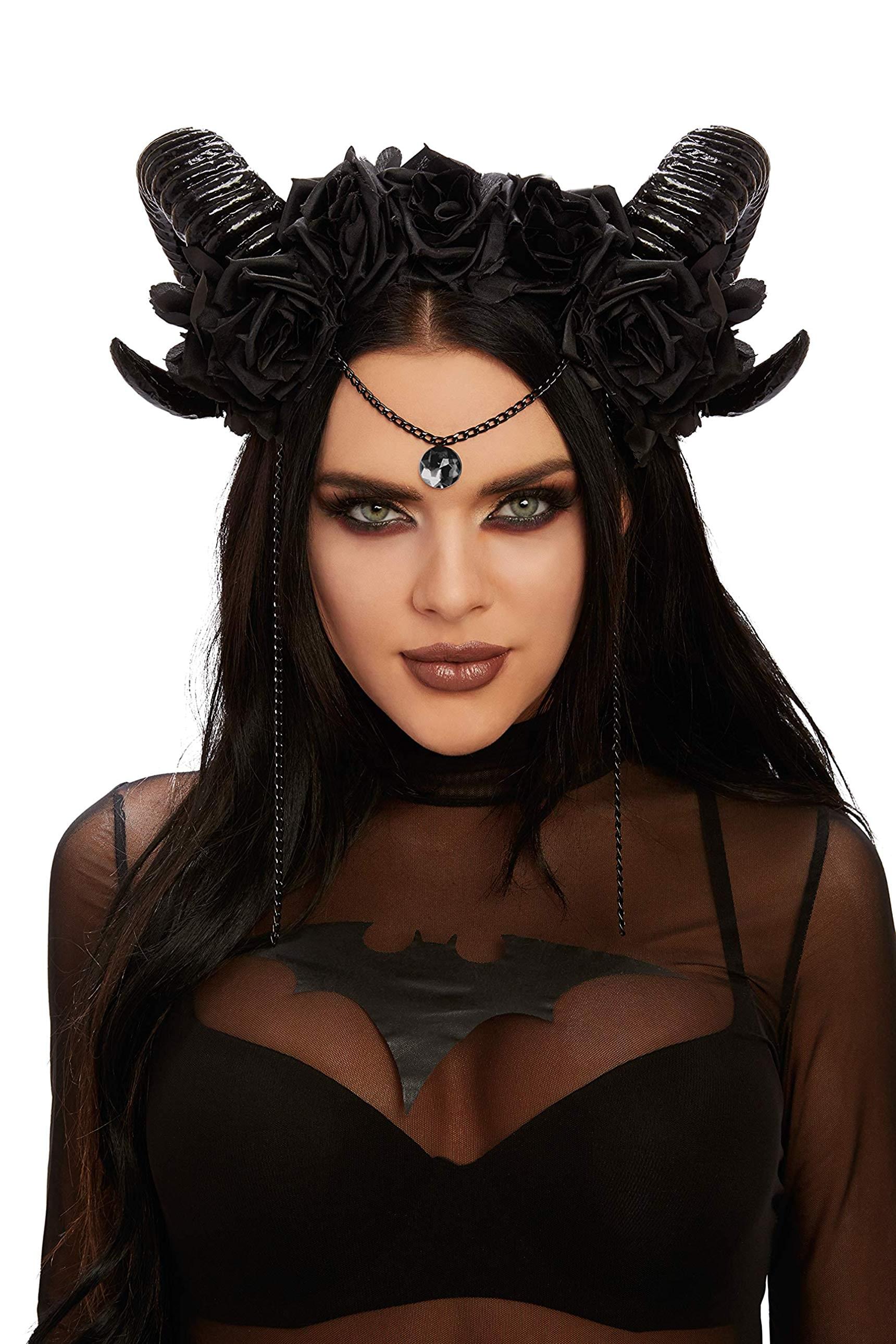 Mystical Ram's Horn Adult Costume Headpiece | One Size