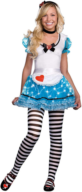 Wonderland Delight Light Up Costume Teen Adult