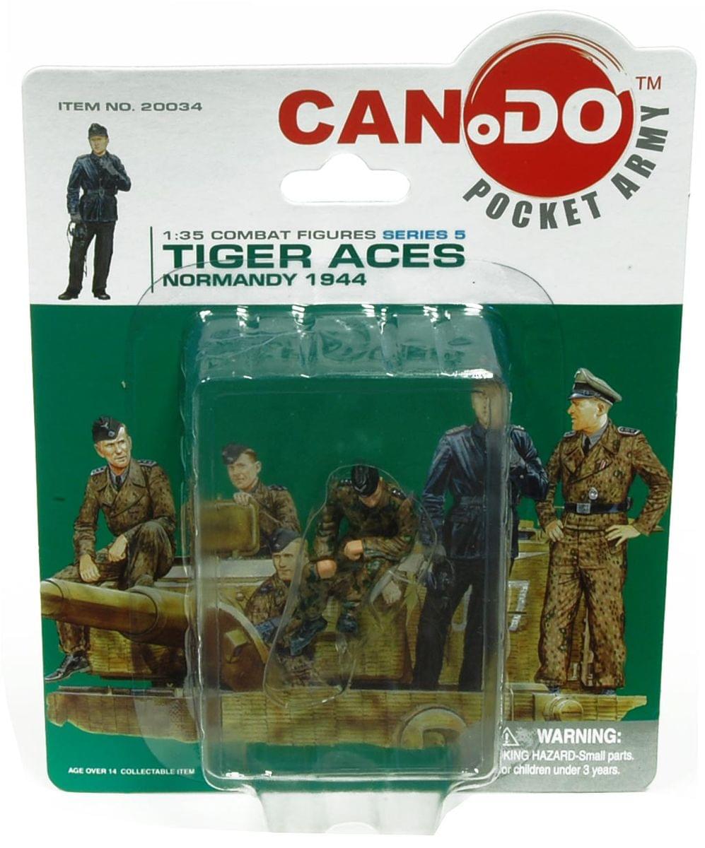 1:35 Combat Figure Series 5 Tiger Aces Normandy 1944 Set Of 5