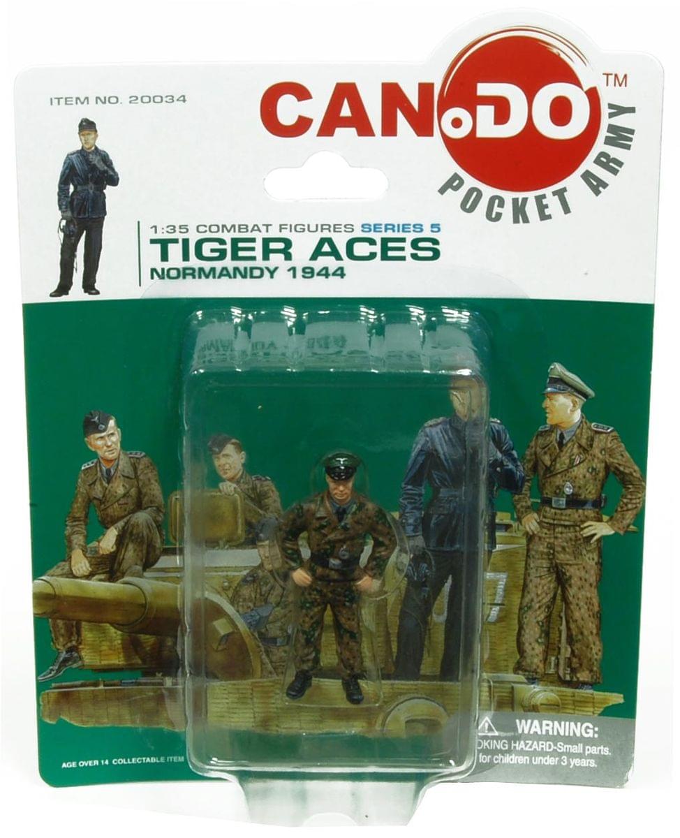 1:35 Combat Figure Series 5 Tiger Aces Normandy 1944 Case Of 48